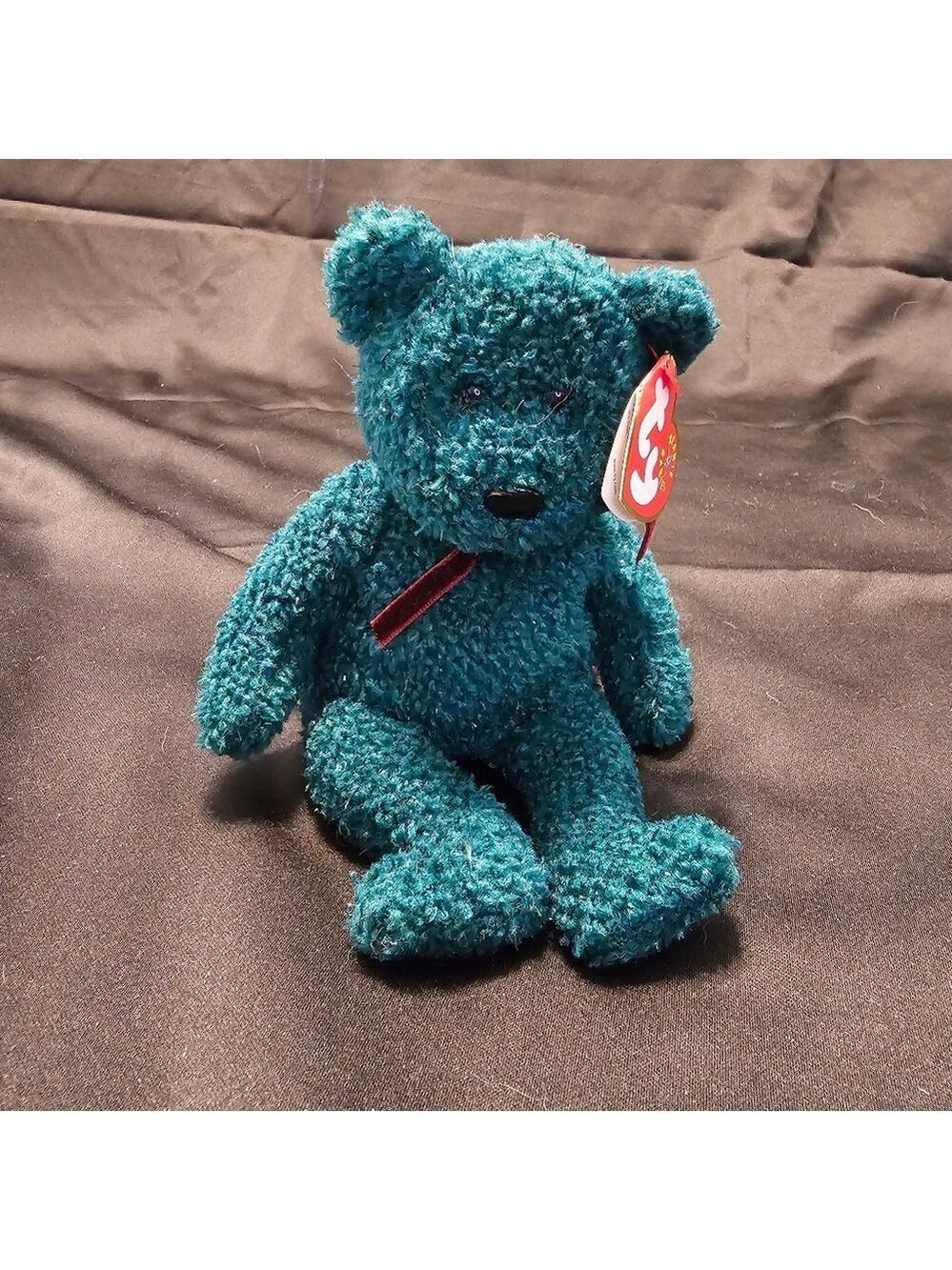 2001 Holiday Bear TY beanie Baby Vintage